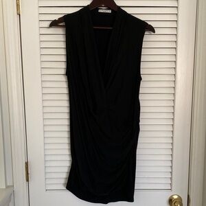 MM Lafleur Black Drape Tunic